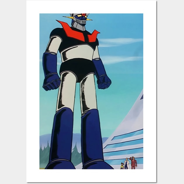 Mazinger-Z Wall Art by AlphaNerdsUnited